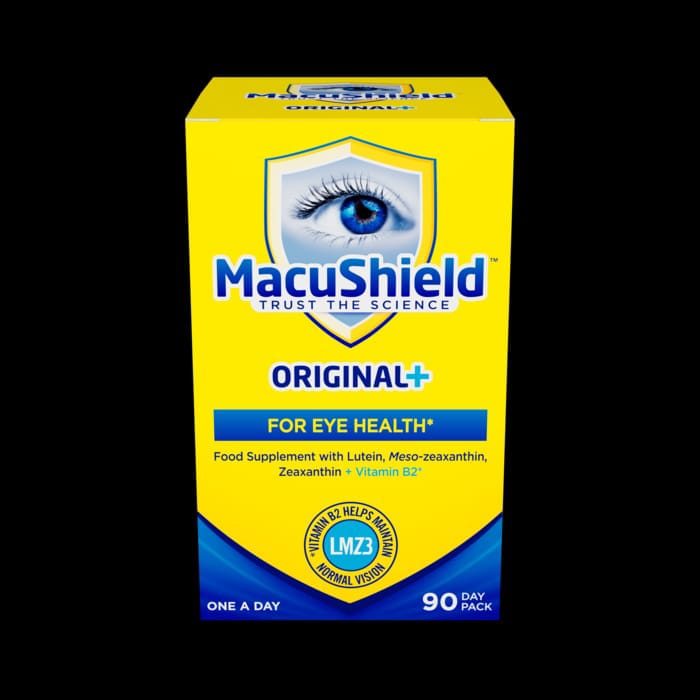 MacuShield Original Plus 90 Count Vision Support & Vitamin B2 Supplement Bundle
