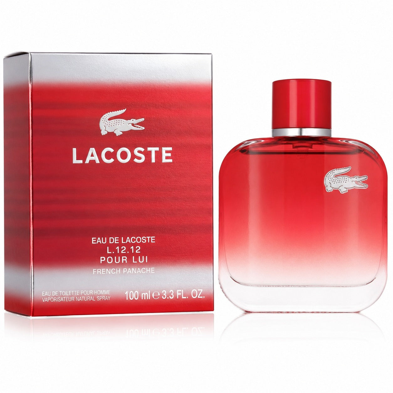 Lacoste L.12.12 Pour Lui French Panache EDT 3.3 oz / 100 mL for Men