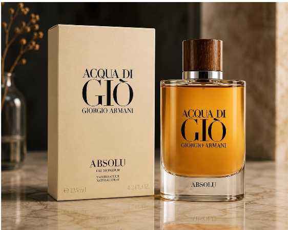 Giorgio Armani Acqua di Giò Absolu Eau de Parfum Spray for Men 4.2 oz / 125 ml