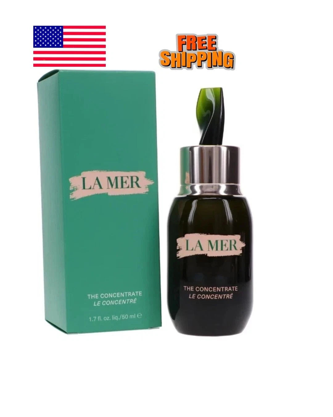 La Mer The Concentrate 1.7 oz / 50 ml – Soothing & Replenishing Face Treatment