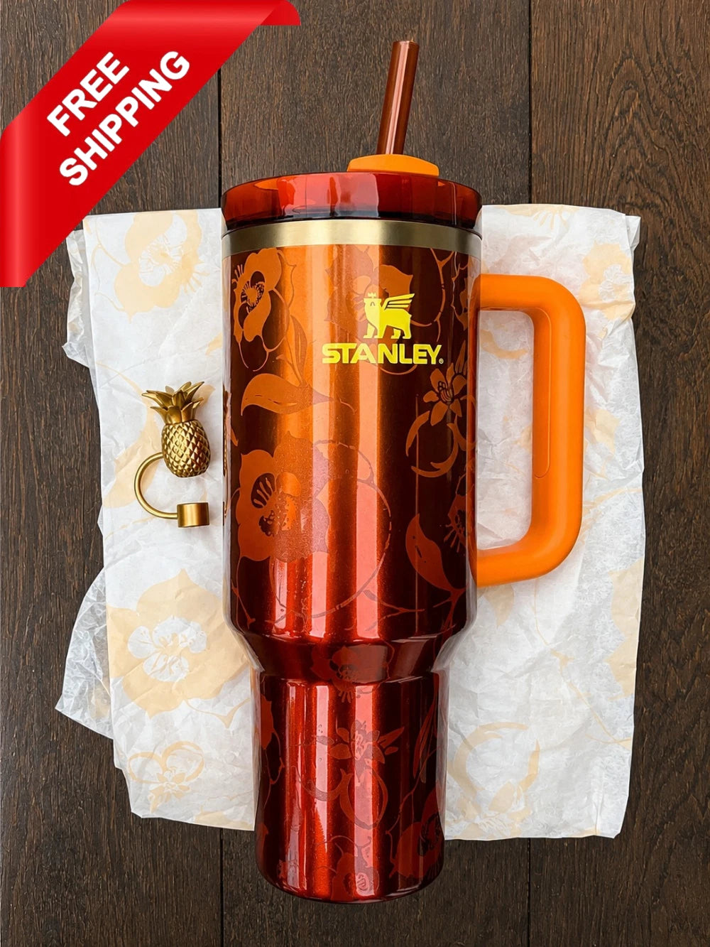 Stanley x KAROL G 40oz Quencher H2.0 FlowState Tumbler